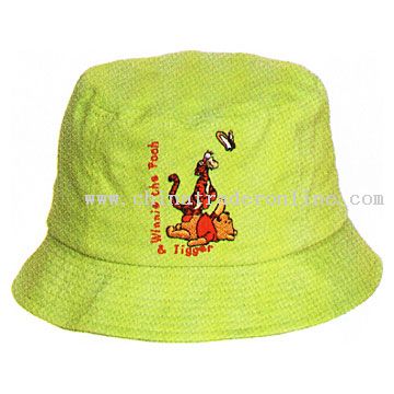 100% Cotton Children Fishing Cap